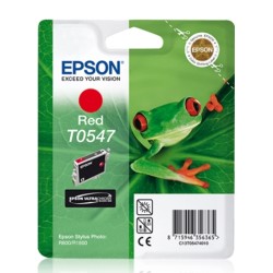 Epson - Epson T0547-C13T05474020 Kırmızı-Red Kartuş - Orijinal