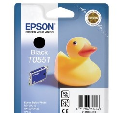 Epson - Epson T0551-C13T05514020 Siyah Kartuş - Orijinal