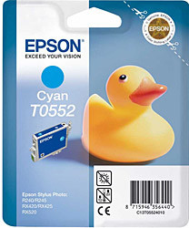 Epson - Epson T0552-C13T05524020 Mavi Kartuş - Orijinal