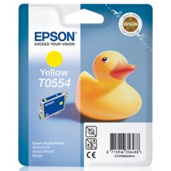 Epson T0554-C13T05544020 Sarı Kartuş - Orijinal - Thumbnail
