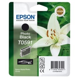 Epson - Epson T0591-C13T05914020 Foto Siyah Kartuş - Orijinal