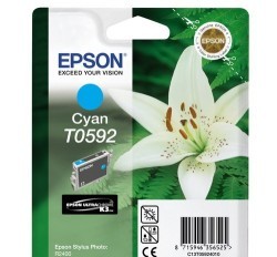 Epson T0592-C13T05924020 Mavi Kartuş - Orijinal - Thumbnail
