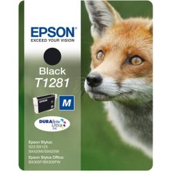 Epson - Epson T1281-C13T12814020 Siyah Kartuş - Orijinal