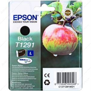 Epson T1291-C13T12914020 Siyah Kartuş - Orijinal
