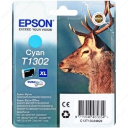 Epson T1302-C13T13024020 Mavi Kartuş - Orijinal - Thumbnail