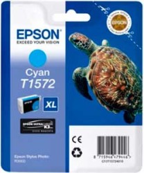 Epson T1572-C13T15724010 Mavi Kartuş - Orijinal - Thumbnail
