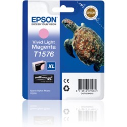 Epson - Epson T1576-C13T15764010 Açık Kırmızı Kartuş - Orijinal