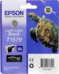 Epson T1579-C13T15794010 Açık Siyah Kartuş - Orijinal - Thumbnail