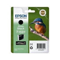 Epson - Epson T1591-C13T15914010 Foto Siyah Kartuş - Orijinal
