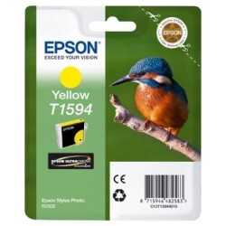 Epson T1594-C13T15944010 Sarı Kartuş - Orijinal - Thumbnail