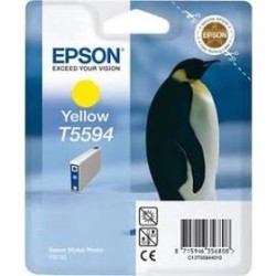 Epson T5594-C13T55944020 Sarı Kartuş - Orijinal - Thumbnail