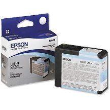 Epson T5805-C13T580500 Açık Mavi Kartuş - Orijinal