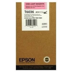 Epson - Epson T6036-C13T603600 Açık Kırmızı Kartuş - Orijinal