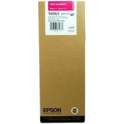 Epson - Epson T6063-C13T606300 Kırmızı Kartuş - Orijinal
