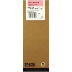 Epson - Epson T606C-C13T606C00 Açık Kırmızı Kartuş - Orijinal