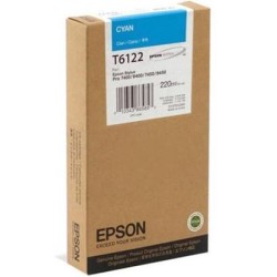 Epson - Epson T6122-C13T612200 Mavi Kartuş - Orijinal