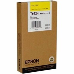 Epson T6124-C13T612400 Sarı Kartuş - Orijinal - Thumbnail