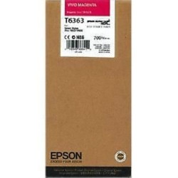 Epson - Epson T6363-C13T636300 Kırmızı Kartuş - Orijinal