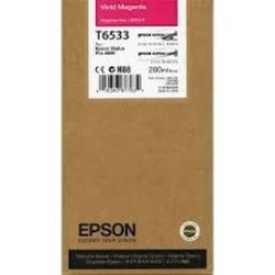 Epson - Epson T6533-C13T653300 Kırmızı Kartuş - Orijinal