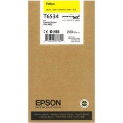 Epson T6534-C13T653400 Sarı Kartuş - Orijinal