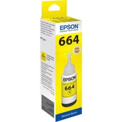 Epson - Epson T6644-C13T66444A Sarı Mürekkep - Orijinal