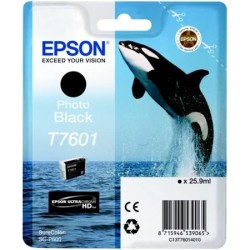 Epson - Epson T7601-C13T76014010 Foto Siyah Kartuş - Orijinal