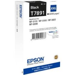 Epson T7891-C13T789140 Siyah Kartuş - Orijinal - Thumbnail