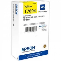 Epson T7894-C13T789440 Sarı Kartuş - Orijinal - Thumbnail