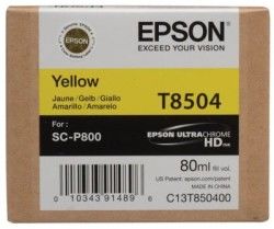 Epson T8504-C13T850400 Sarı Kartuş - Orijinal