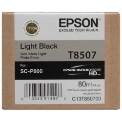Epson - Epson T8507-C13T850700 Açık Siyah Kartuş - Orijinal