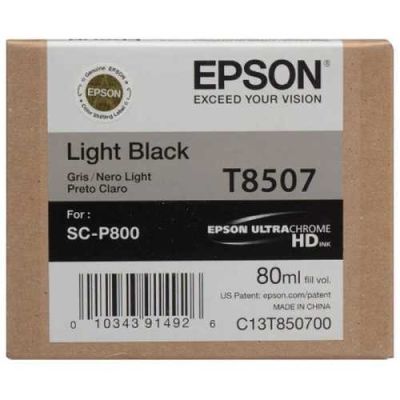 Epson T8507-C13T850700 Açık Siyah Kartuş - Orijinal