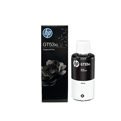HP 1VV21AE (GT-53XL) Siyah Orijinal Mürekkep Şişesi 135 ml - 1