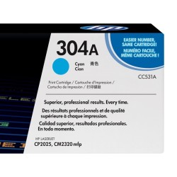 Hp 304A-CC531A Mavi Toner - Orijinal - Thumbnail