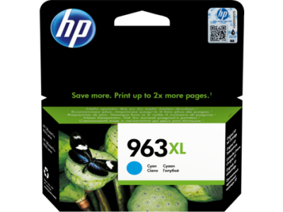 HP 3JA27AE (963XL) Mavi Orjinal Kartuş Yüksek Kapasite - OfficeJet Pro 9010 - 1