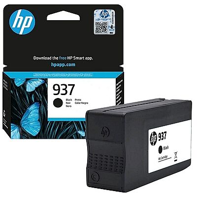 HP 4S6W5NE (937) Siyah Orijinal Kartuş - Pro 9110 / 9120 (E) - 1