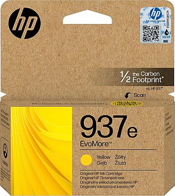 HP 4S6W8NE (937e) Sarı Orijinal Kartuş Yüksek Kapasiteli - 1