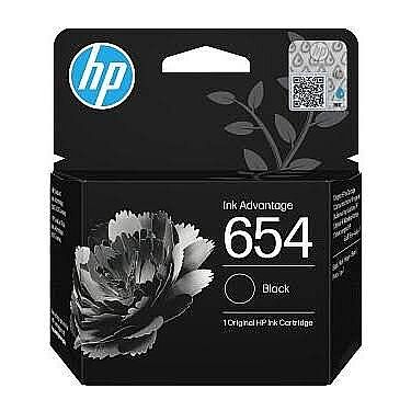 HP 654 Siyah Mürekkep Kartuş (7FP39UE) Orijinal - 1