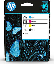 HP 6ZC74AE (912) 4 Renk Orijinal Kartuş Seti - OfficeJet Pro 8012 / 8013