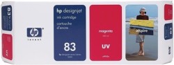 Hp - Hp 83-C4942A Kırmızı Kartuş - Orijinal