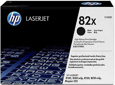 HP C4182X (82X) Siyah Orijinal Toner - Laserjet 8100 / 8150 - 1