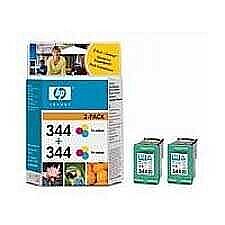 HP C9505E (344) İkili Paket Renkli Orijinal Kartuş - Deskjet 5740 (E) - 1