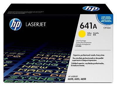 HP C9722A (641A) Sarı Orijinal Toner - LaserJet 4600 - 1