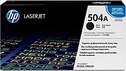 HP CE250A (504A) Siyah Orijinal Toner - CP3525 / CM3530
