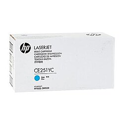 HP CE251YC (504A) Mavi Orijinal Toner - CP3525 / CM3530