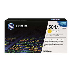 HP CE252A (504A) Sarı Orijinal Toner - CP3525 / CM3530