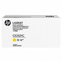 HP CE252YC (504A) Sarı Orijinal Toner - CP3525 / CM3530 - 1