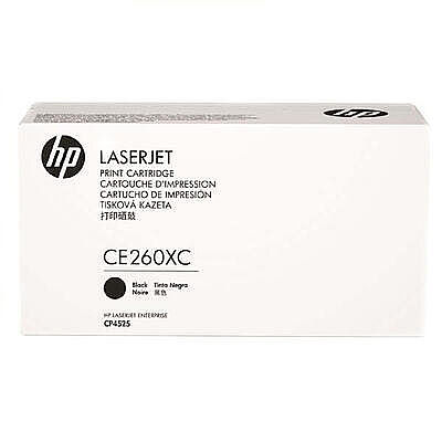 HP CE260XC (649X) Siyah Orijinal Toner Yüksek Kapasite - CP4525dn / CP4525n - 1