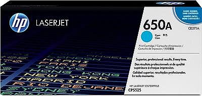 HP CE271A (650A) Mavi Orijinal Toner - CP5525dn - 1