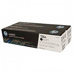 HP CE310AD (126A) Siyah Orijinal Toner 2li Paket - LaserJet CP1025
