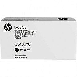 HP CE400YC Siyah Orijinal Toner Yüksek Kapasite - Laserjet M551 / M570 - 1